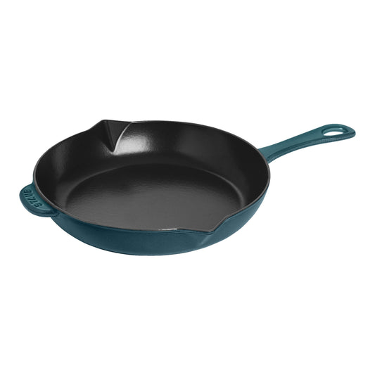 STAUB Pans 26 cm / 10 inch Cast Iron Frying Pan, La-Mer