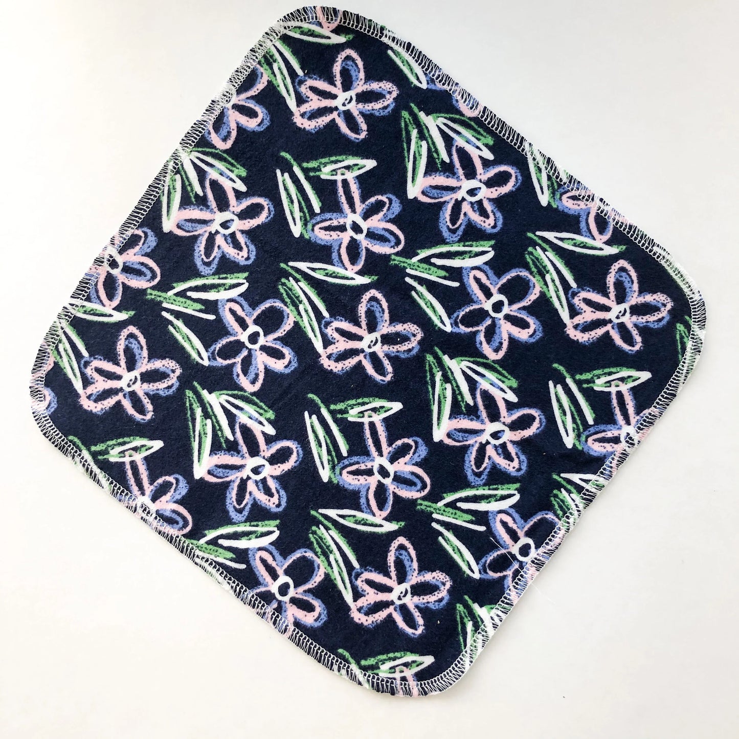 UnPaper Reusable Cloth Towels - Zero Waste Plastic Free Wipes - Organic UnPaper Napkins Single Ply 100% Cotton Made - Set of 6