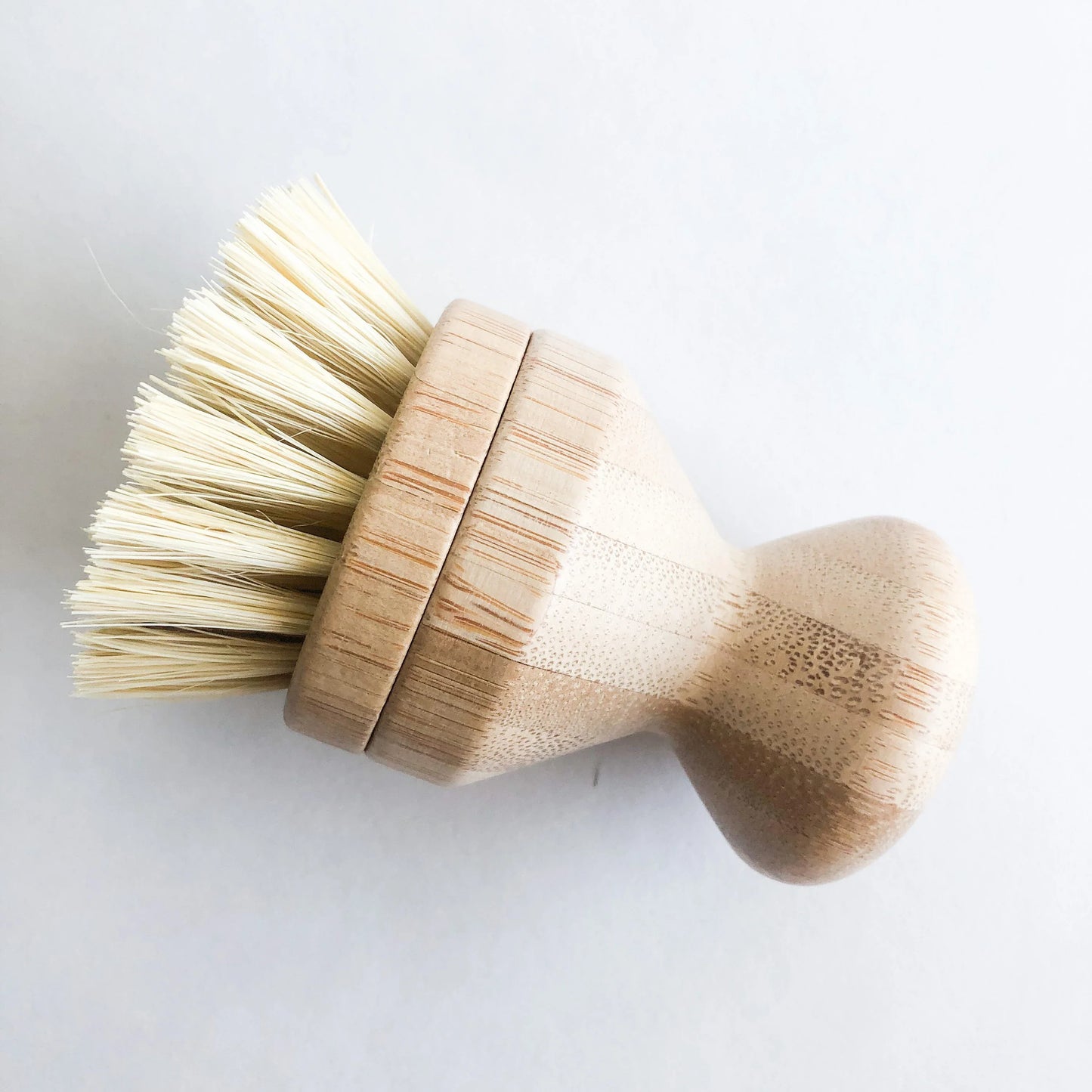 Natural Bamboo Pot & Dish Brush With Replaceable Head - Organic Biodegradable Zero Waste Multipurpose Brush - Sustainable Kitchen
