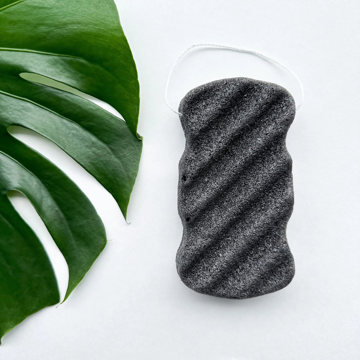 Natural Organic Konjac Body Sponge - Biodegradable Zero Waste Plastic Free Facial, Body & Bath Sponge - Sustainable Living and Bathroom