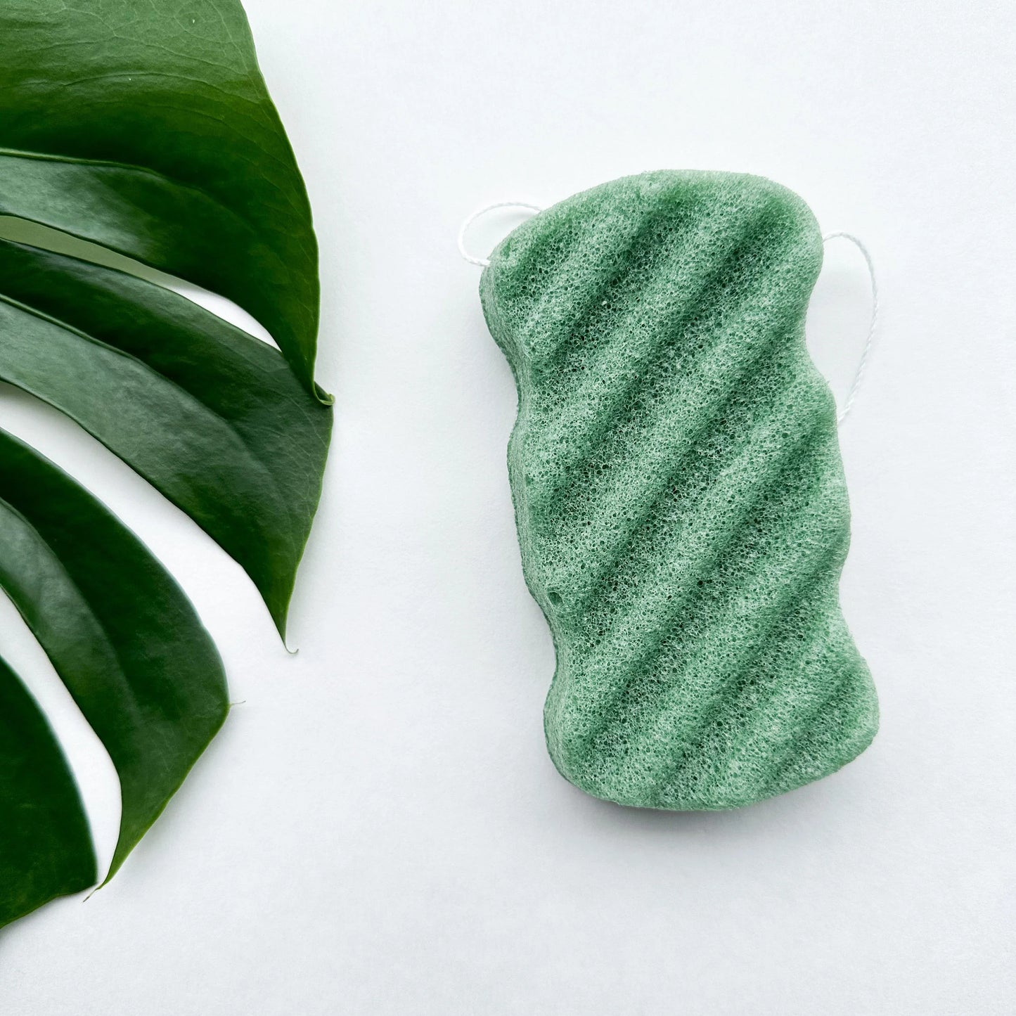 Natural Organic Konjac Body Sponge - Biodegradable Zero Waste Plastic Free Facial, Body & Bath Sponge - Sustainable Living and Bathroom